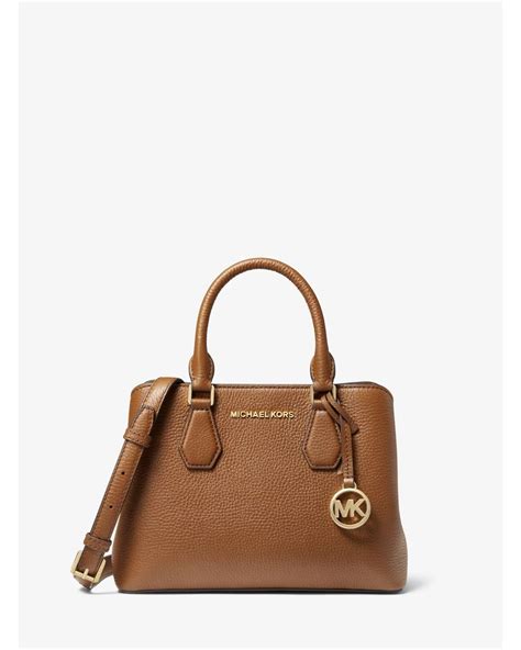 camille small leather satchel michael kors|Camille Small Leather Satchel – Michael Kors Pre.